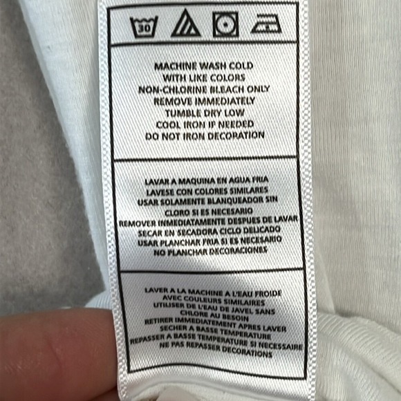 Mitchell & Ness Womens Sporting KC 3/4 Sleeve Tshirt‎ Size XL White Blue Soccer - Picture 7 of 9